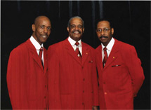 Stylistics Jonathan Buckson, Russell Thompkins Jr. and Raymond Johnson