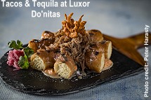 Tacos and Tequila at Luxor Do'nitas