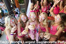 TAO - World's largest bachelorette party
