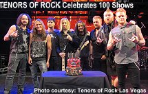 Tenors of Rock celebrates 100 shows