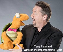 Terry Fator and Winston The Impersonating Turtle