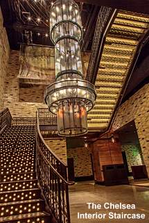 The Chelsea Cosmopolitan interior staircase