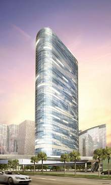 The Harmon Hotel Proposed Exterior