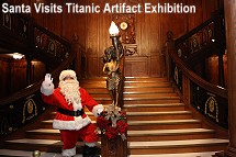 Titanic Artifact Exhibition Santa Visit