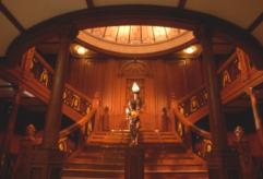 Titanic Grand Staircase in the Exhibition
