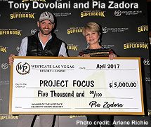 Tony Dovolani and Pia Zadora