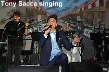 Tony Sacca singing