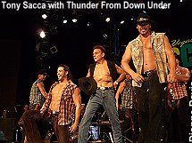 Tony Sacca with Thunder From Down Under