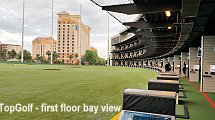 TopGolf first floor bay view