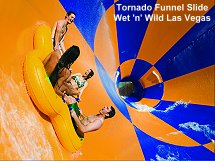 Tornado funnel slide Wet 'n' Wild Las Vegas