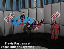 Travis Pastrana at Vegas Indoor Skydiving