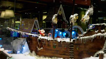 Treasure Island Gingerbread Ship