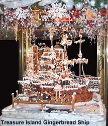 Treasure Island Gingerbread Ship