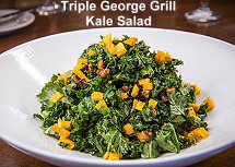 Triple George Grill - kale salad