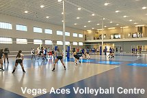 Vegas Aces volleyball centre