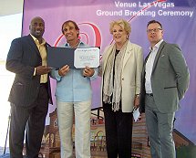 The Venue Las Vegas ground breaking ceremony