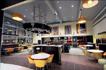 Interior of Viva McDonald's on Las Vegas Strip