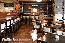 Waffle Bar interior