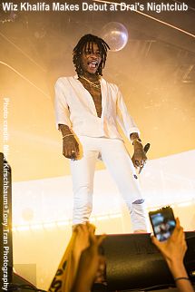 Wiz Khalifa debut at Drai's nightclub
