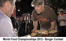 World Food Championships 2012 - burger contest