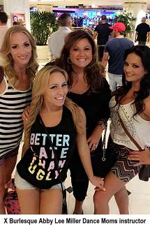 X Burlesque Abby Lee Miller Dance  Moms instructor