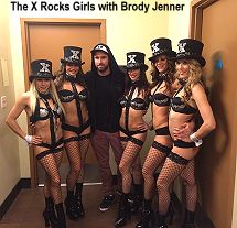 X Rocks girls with Brody Jenner