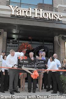 Yardhouse at Linq grand opening with Oscar Goodman