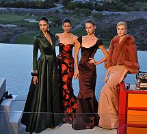 Zac Posen Gown Collection at Benefit for Three Square